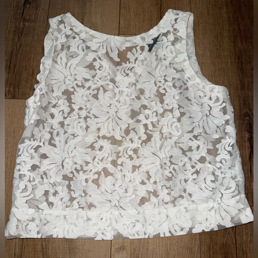 Banana Republic White Blouse - Picture 1 of 5